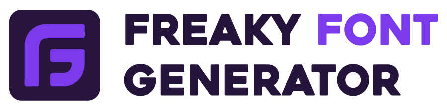 Freaky Font Generator